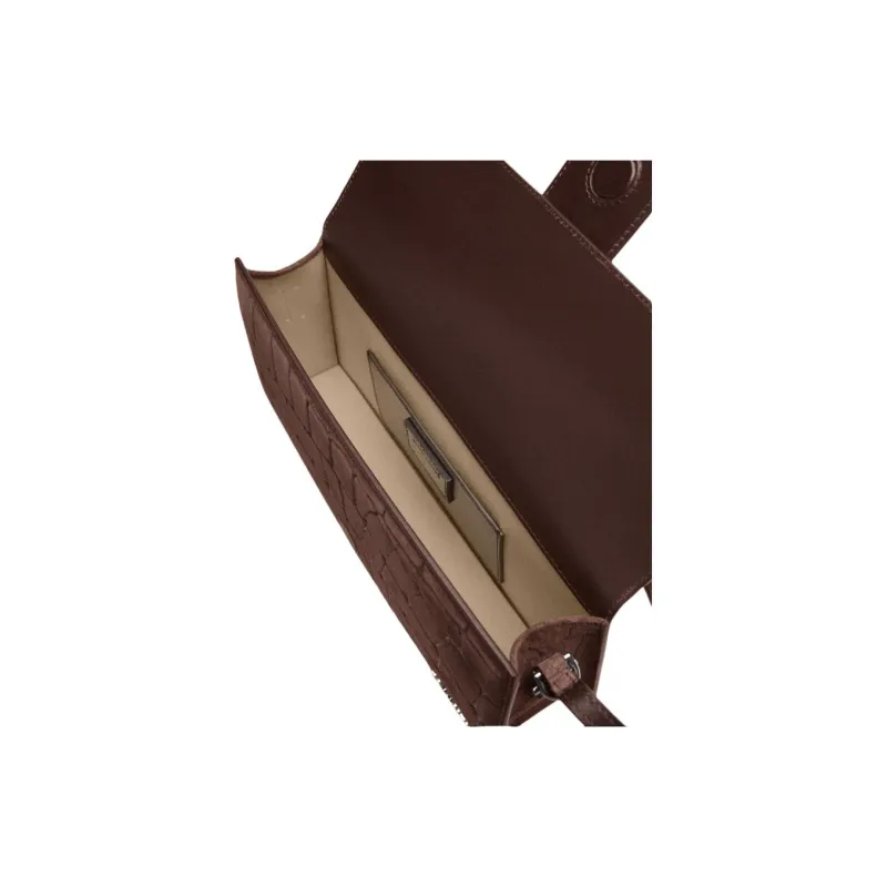 Jacquemus Calfskin Shoulder Bag Women's Dark Brown-4