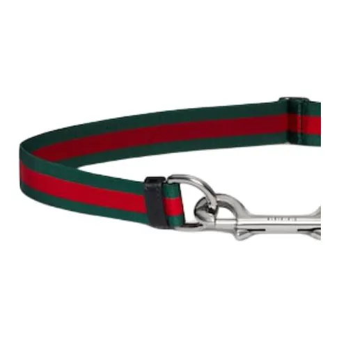 GUCCI Leather Belts Men's Red 2.5CM-2