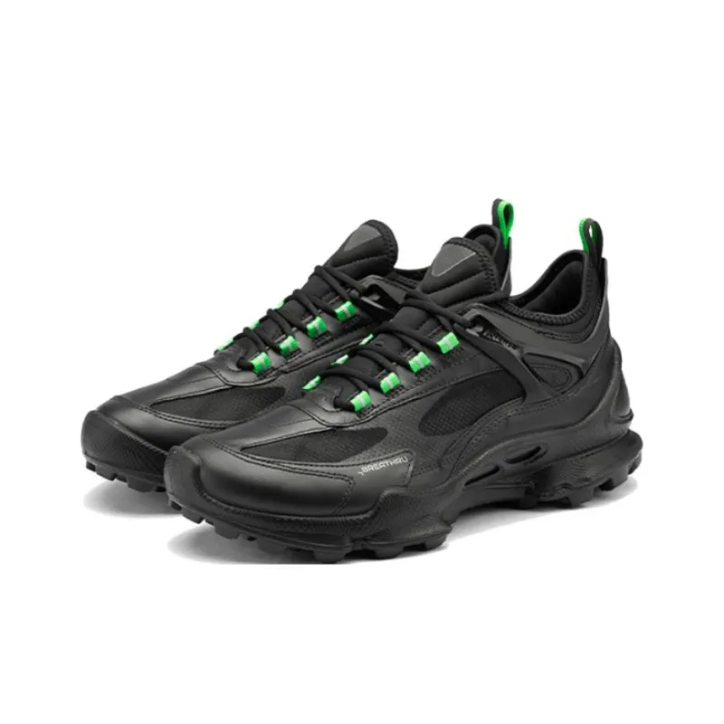 Ecco Biom C Trail Low-Top Casual Shoes Men's Black-1