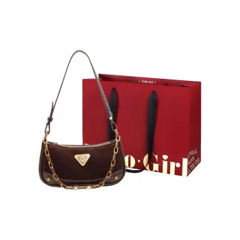 GOX PU Portable Crossbody Bag, Shoulder Bag Women's Ancora Red/Black/Coffee