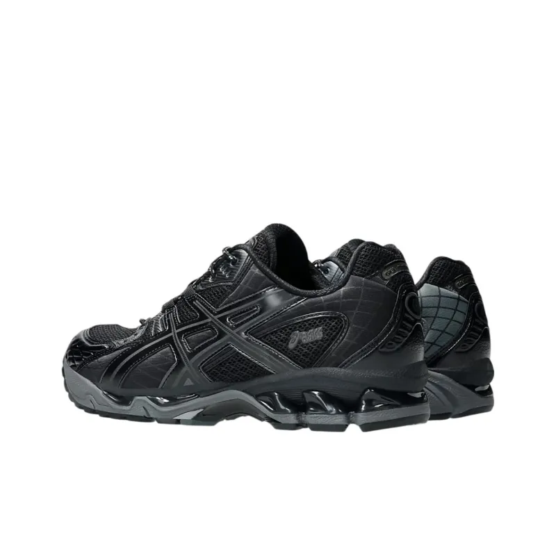 Asics GEL Nimbus 10.1 Cushioned Slip Resistant Support Impact Resistant Low Top Running Shoes Unisex Black Gray Color-3