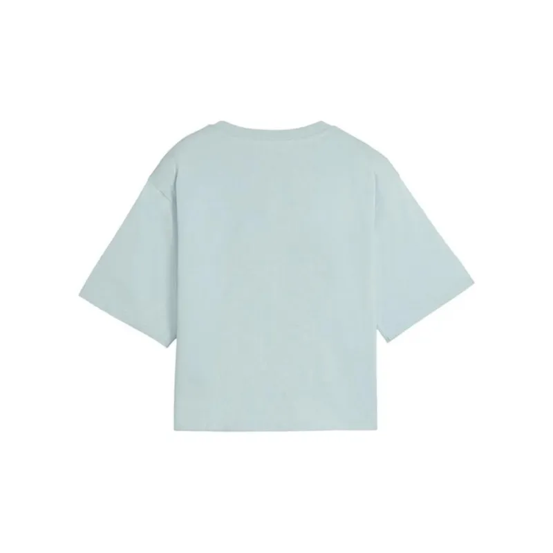 PUMA T-Shirts Women's Turquoise-1