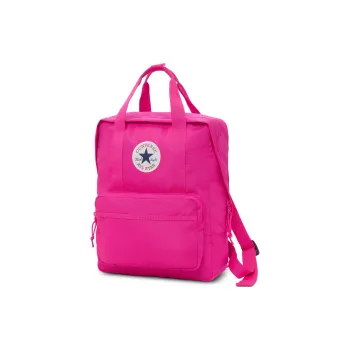 Converse Polyester Handbag Backpack Small Size Unisex Fuchsia