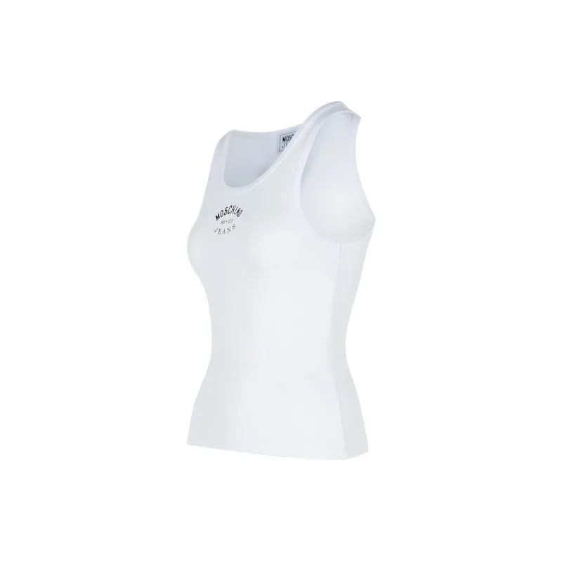 MOSCHINO Logo Printed Tank Top-2
