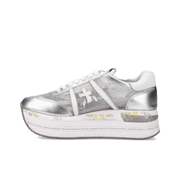 PREMIATA Low Top Casual Shoes Women's Silver