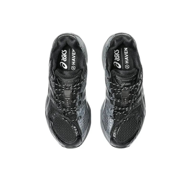 Asics GEL Nimbus 10.1 Cushioned Slip Resistant Support Impact Resistant Low Top Running Shoes Unisex Black Gray Color-4