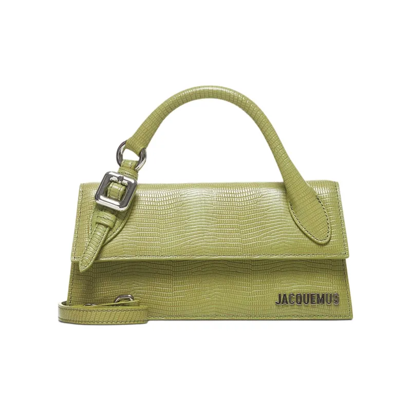 Jacquemus Chiquito Embossed Top Handle Bag-0