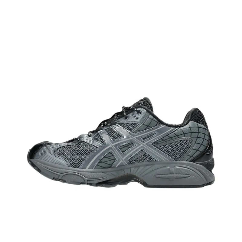 Asics GEL Nimbus 10.1 Cushioned Slip Resistant Support Impact Resistant Low Top Running Shoes Unisex Black Gray Color-1