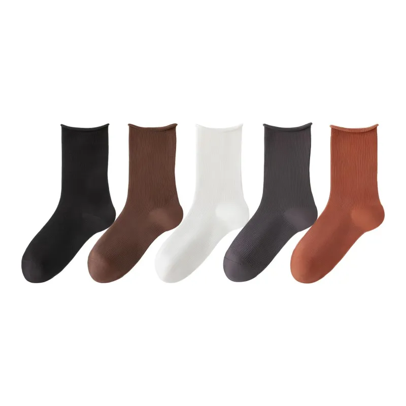 MIIOW Mid-Calf Socks Women's 2 Pack-8