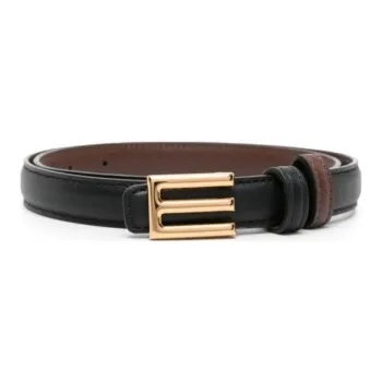 ETRO Logo buckle Leather Belt