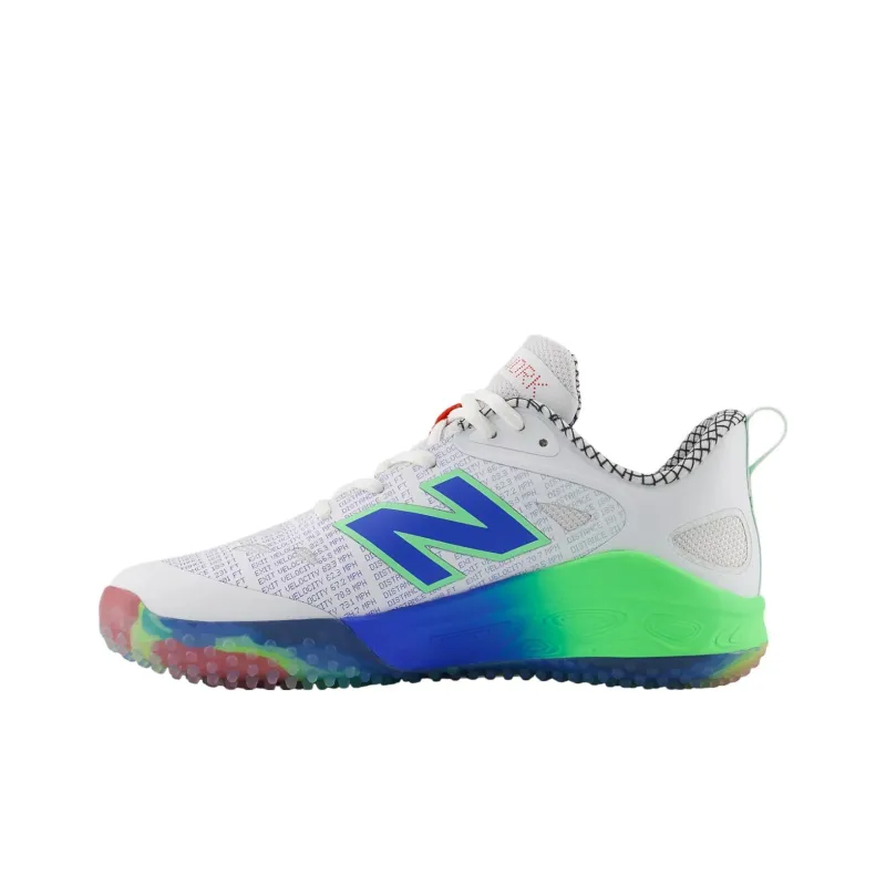 New Balance Velo V4 TurfTrainer Lab Work White Bright Lapis Women's-1