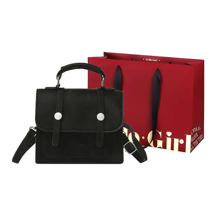 GOX PU Shoulder Bag, Crossbody Bag, Handbag Regular Women's White/Black/Silver/Pink-5
