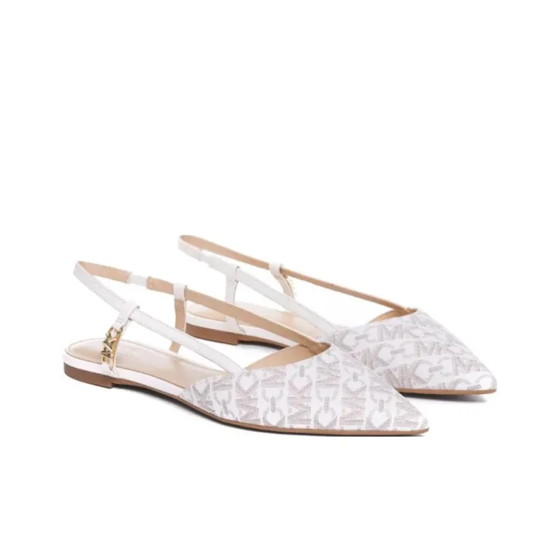 MICHAEL KORS Casual Single Shoes Women's White-2