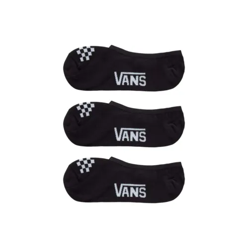 Vans No Show Socks Women's 3 Pack Black