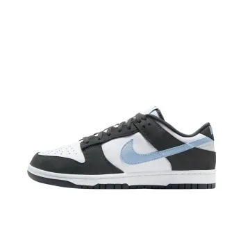 Nike Dunk Anti Slip Wear Resistant Low Top Skateboard Shoes Men's Black White