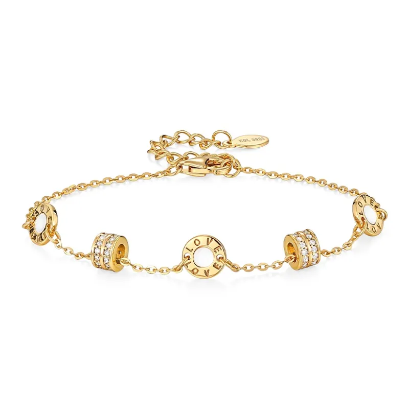 KADER 925 Sterling Silver Bracelets Women's-2