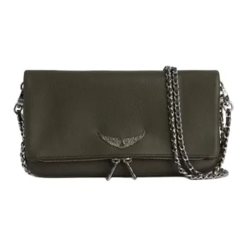 Zadig & Voltaire Rock Logo Plaque Shoulder Bag