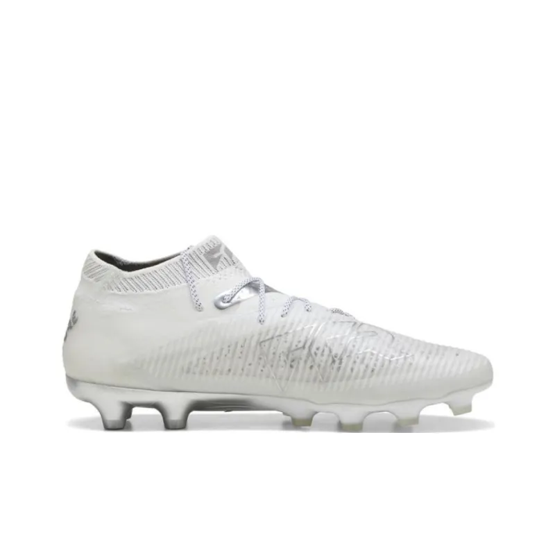 PUMA FUTURE 8 AG Short Rubber Studs HG Short Rubber Studs Anti Slip Wear Resistant Soccer Shoes Men's White-1