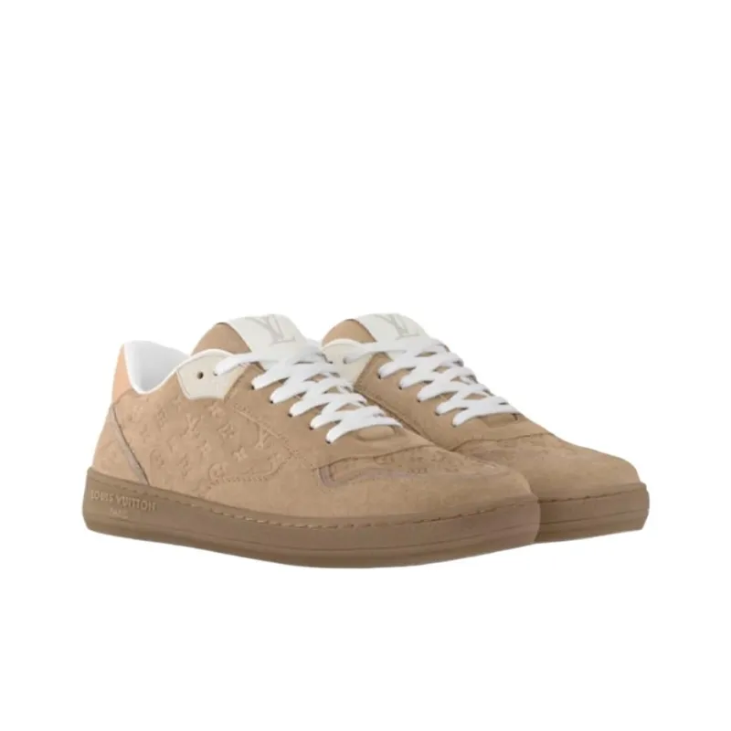 LOUIS VUITTON Stadium Low-Top Skateboard Shoes Women's Brown-1