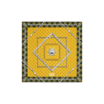 LOUIS VUITTON Damier Jewelry Silk Square