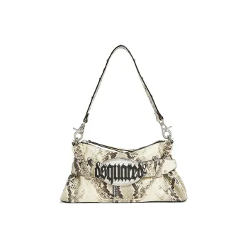 DSQUARED 2 Gothic Leather Shoulder Bag