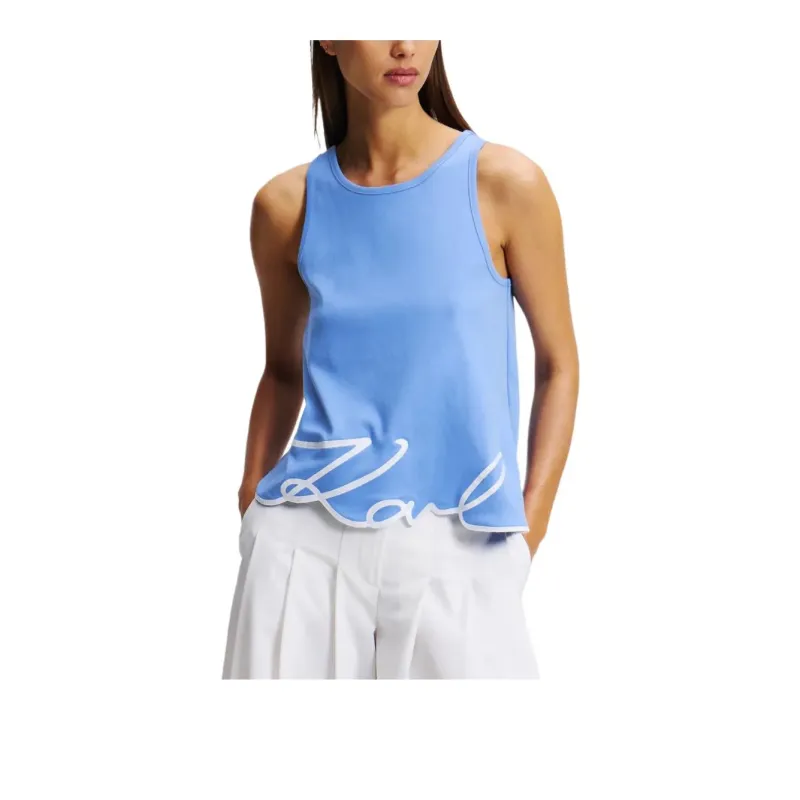 KARL LAGERFELD / Karl Lagerfeld Jeans Logo detail Top-2