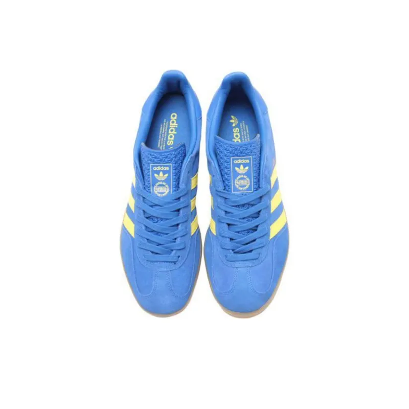 Adidas Gazelle Indoor Blue Pure Sulfur-3