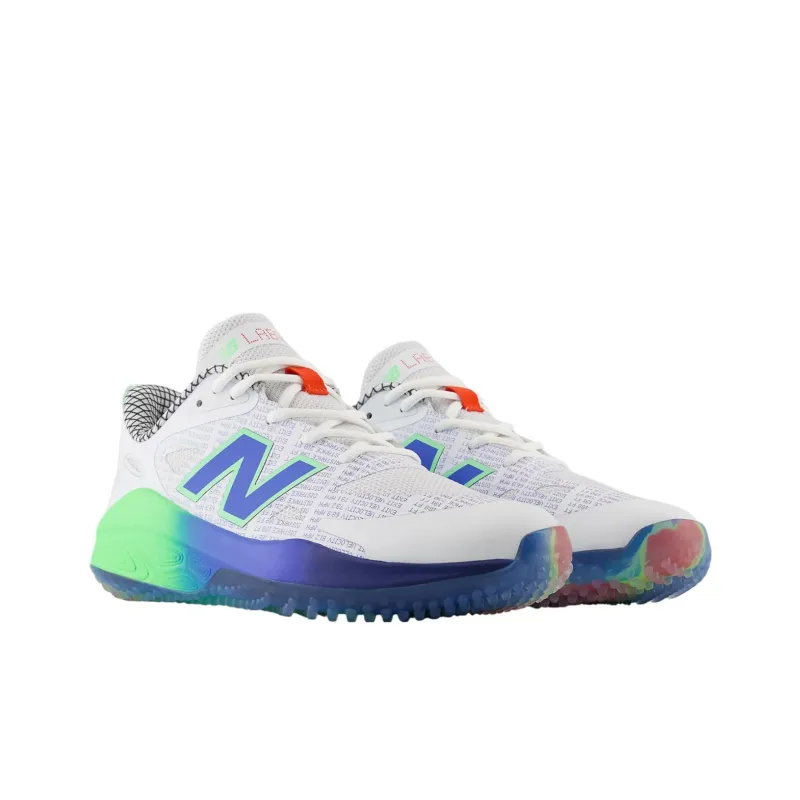 New Balance Velo V4 TurfTrainer Lab Work White Bright Lapis Women's-2
