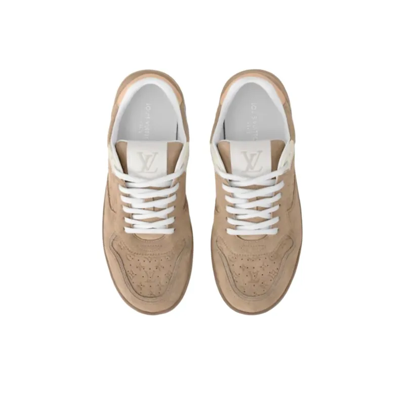 LOUIS VUITTON Stadium Low-Top Skateboard Shoes Women's Brown-2