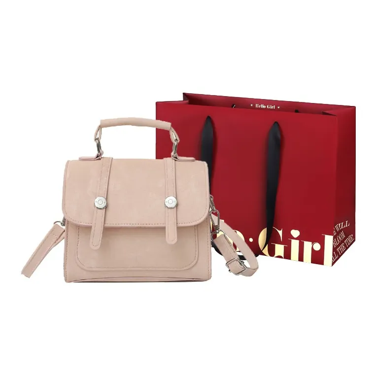 GOX PU Shoulder Bag, Crossbody Bag, Handbag Regular Women's White/Black/Silver/Pink-16