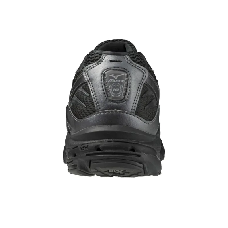 Mizuno Wave Rider 10 Black Sand Metallic Gray-4