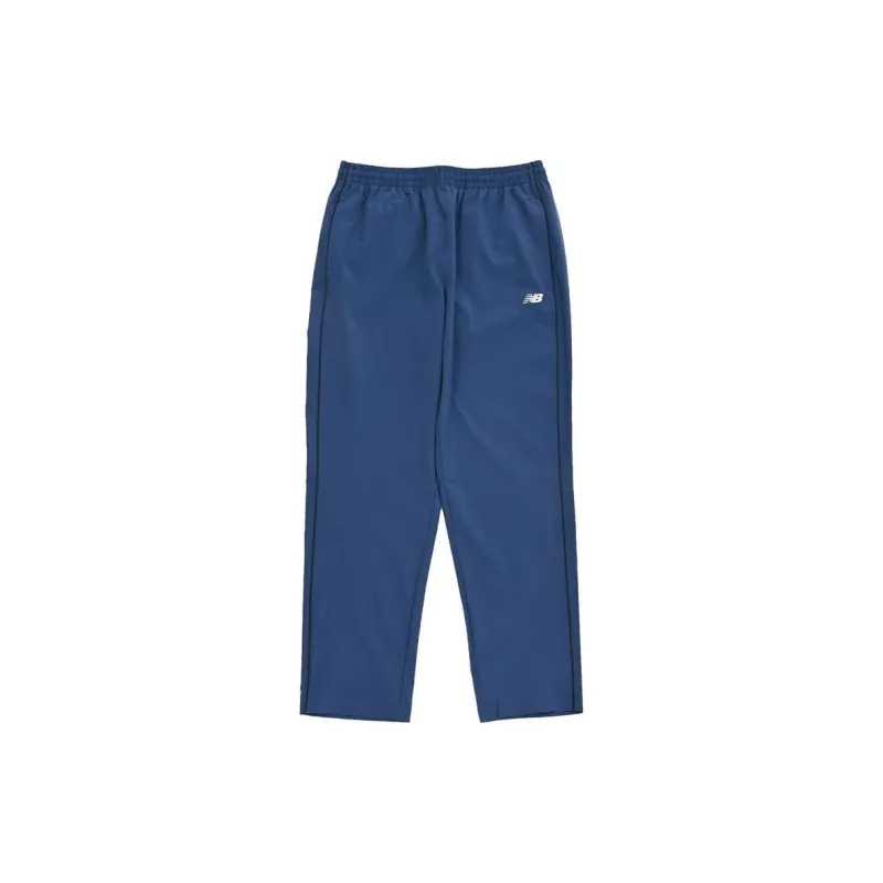 New Balance Knitted Sweatpants Men's Marine Blue-0