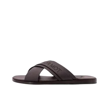 TOM FORD Slide Slippers Men Brown
