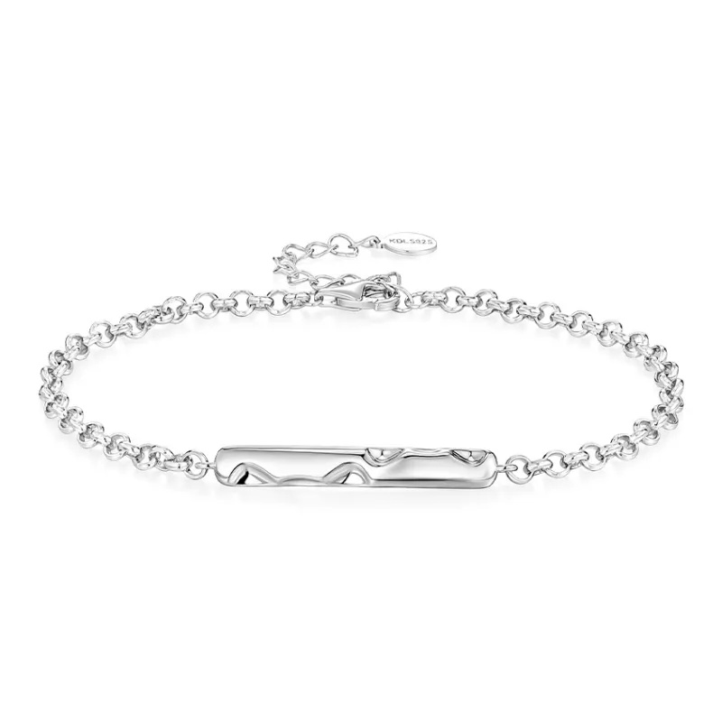 KADER 925 Sterling Silver Bracelets Unisex-0