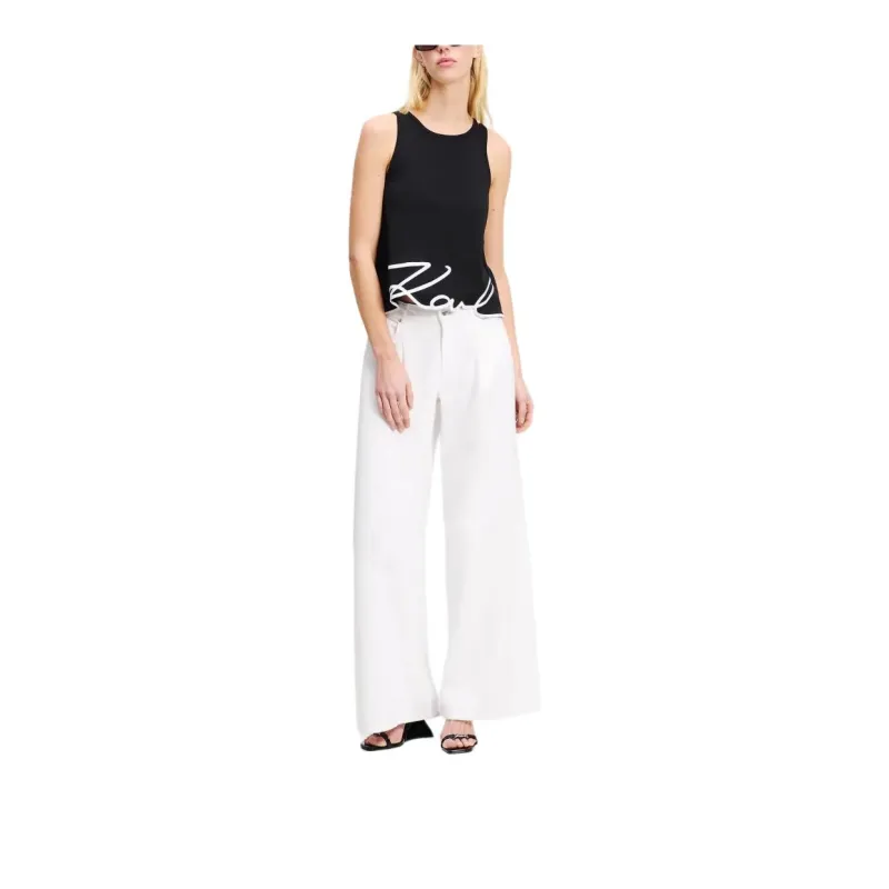 KARL LAGERFELD / Karl Lagerfeld Jeans Logo detail Top-2