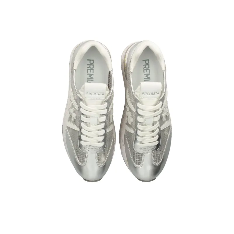PREMIATA Low Top Casual Shoes Women's Silver-4