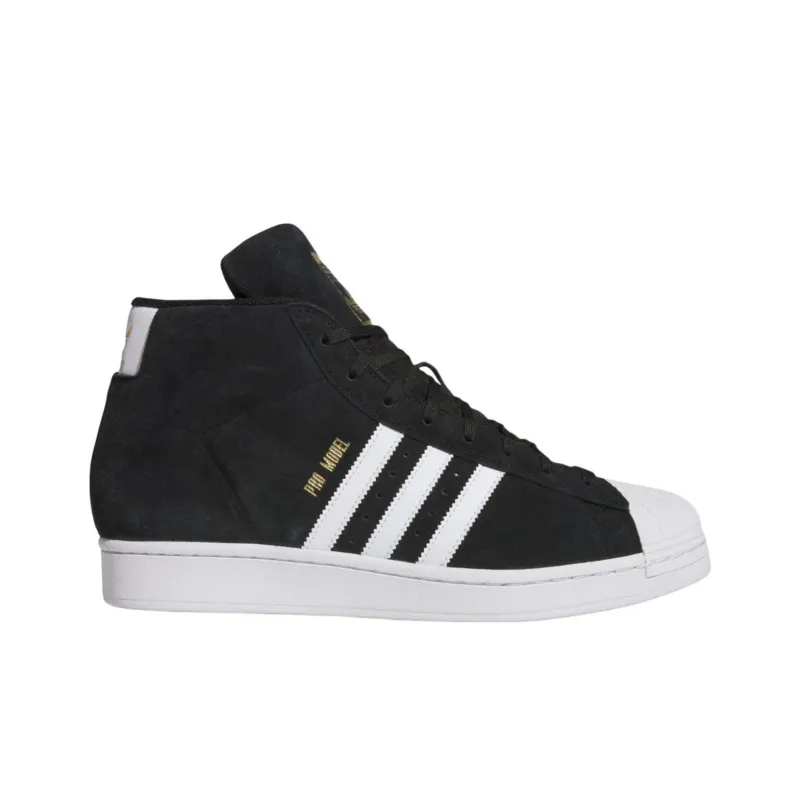 Adidas Pro Model Core Black Cloud White Gold Metallic-1