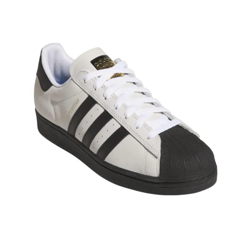 Adidas Superstar Adv Crystal White Core Black White-2