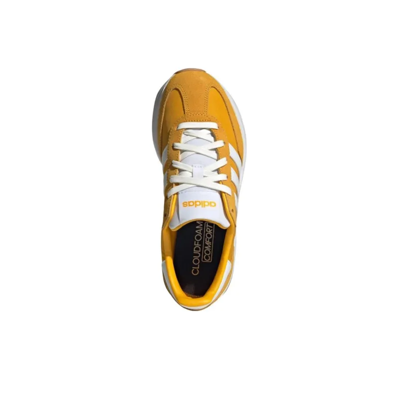 Adidas Run 70s 2.0 Crew Yellow Cloud White Gum Women's-2