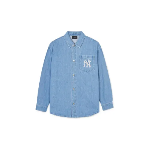 MLB New York Yankees Denim Jackets Unisex Blue