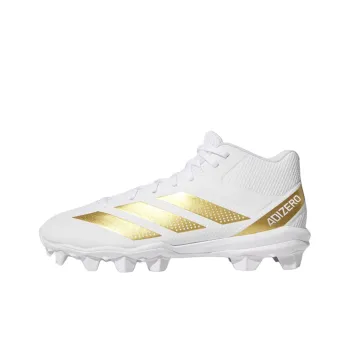 Adidas ADIZERO IMPACT.2 Anti Slip Wear Resistant Soccer Shoes Men's White Gold