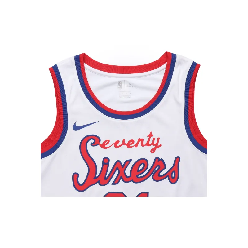 Nike x NBA Basketball Jerseys Men's White-2