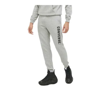 Converse Knitted Sports Pants Unisex Gray