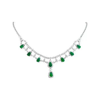CUIYURIJI Ice Glutinous Jadeite Necklaces Women's