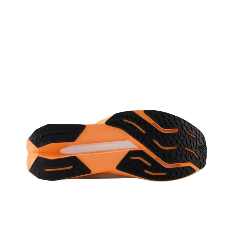 New Balance FuelCell Propel V5 Anti-Slip Wear-Resistant Low-Top Casual Running Shoes Men's White Orange-4