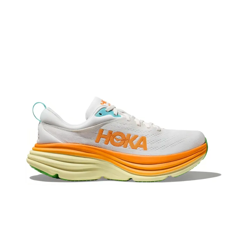 HOKA ONE ONE Bondi 8 Blanc De Blanc Solar-1