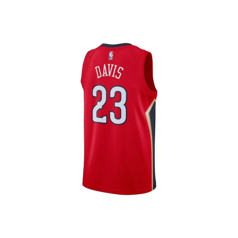 Nike x NBA Basketball Jerseys Men's Red-1