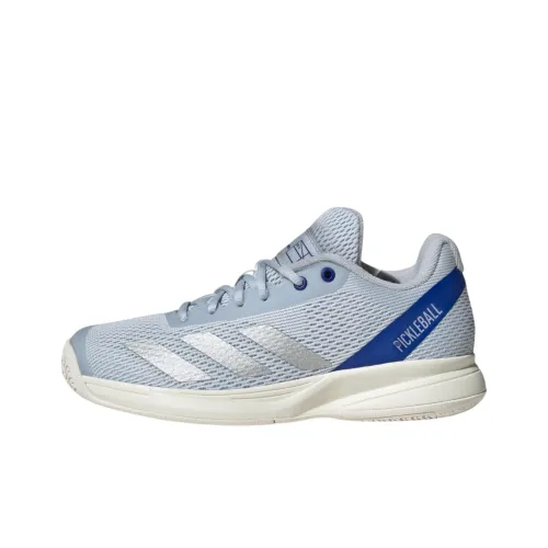 Adidas Pickleball Halo Blue Silver Metallic Lucid Blue Women's