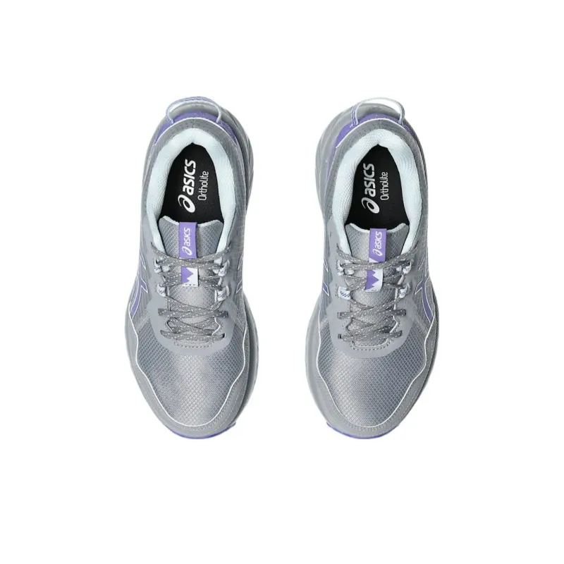 Asics GEL VENTURE 10 Anti Slip Wear Resistant Low Top Running Shoes Women's Gray Blue-4