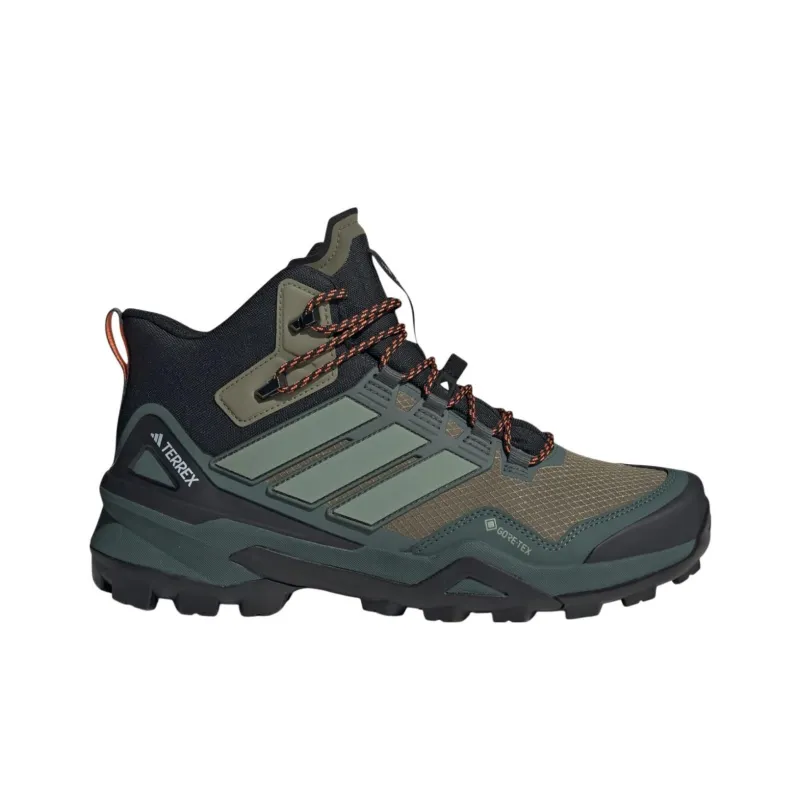 Adidas Terrex Skychaser Mid Gore Tex Olive Strata Silver Green Core Black-1